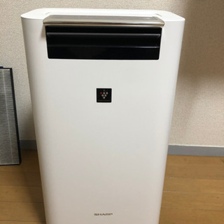 SHARP 加湿空気清浄機 KI-GS50-W プラズマクラスタ...