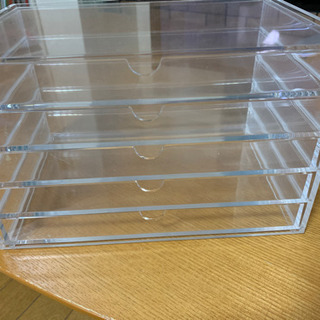 無印重なるアクリル収納ケース5段 ゆ 富士見台の家具の中古あげます 譲ります ジモティーで不用品の処分