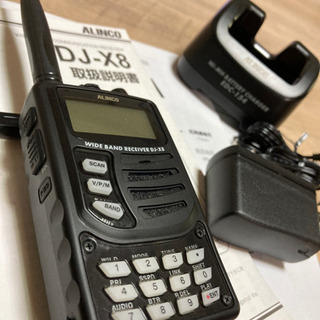 【美品】ALINCO ワイドバンドレシーバー/DJ-X81A DJ-X81-1-e1737972671791.jpg