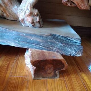 天然木　木の根　オブジェ　衝立　骨董品　