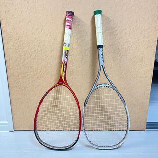 【ネット決済】軟式テニス ラケット 2本
