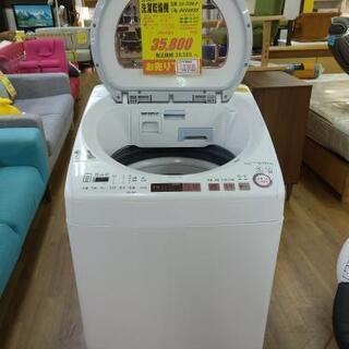 J045☆1年保証 8K/4,5K☆洗濯乾燥機☆SHARP ES-TX8A-P 2017年製 