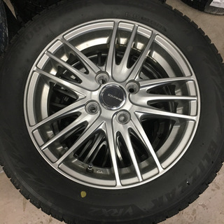 155/65R14 スタッドレスタイヤ4本セット　タント、ムーヴ