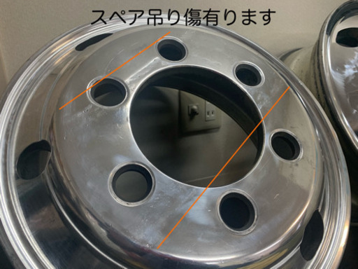 驚きの値段 ご成約頂きました アルミホイール 2本 135 17.5×6.00 トラック その他