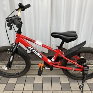 子供用自転車 d-bike 18インチ赤  ★ペダルの着脱がワン...