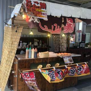 組み立て式屋台　出店