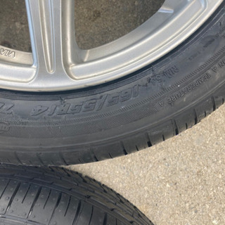 アルミホイル☆タイヤセット14インチ