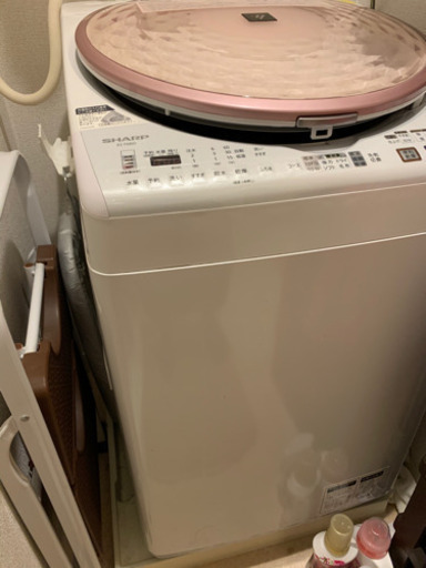 SHARP プラズマクラスター乾燥機付き洗濯機 8kg