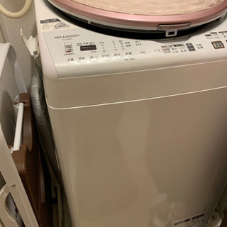 SHARP プラズマクラスター乾燥機付き洗濯機 8kg SHARP プラズマクラスター乾燥機付き洗濯機 8kg
