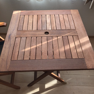 未使用テーブル　チェア　セット