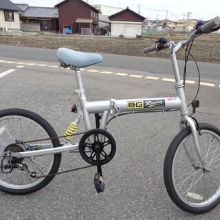 B-G Racing 6速 20インチ 折りたたみ自転車 (77)