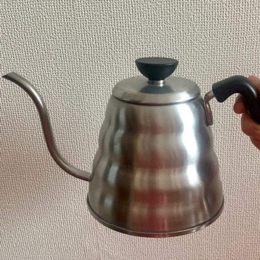 HARIO(ハリオ) V60ドリップケトル ヘアラインシルバーガス・IH対応