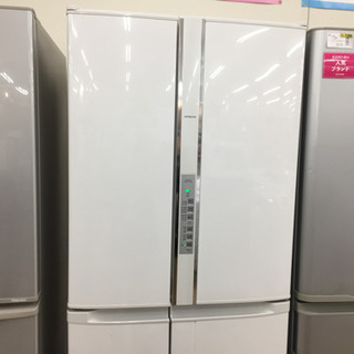 安心の6ヵ月保証!!HITACHIの6ドア冷蔵庫です。