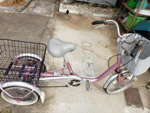 電動アシスト 三輪自転車 三輪車 大人用 18インチ 組立配送 シニア 