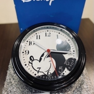 店頭販売済⭐ Disney モノトーンミッキー 掛時計 ⭐