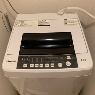 【ネット決済】HISENSE 全自動電気洗濯機　27日受渡