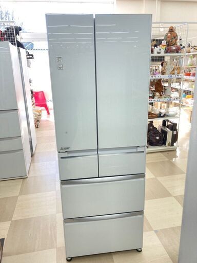 三菱 6ドア冷蔵庫 2015年製 MR-WX48Z