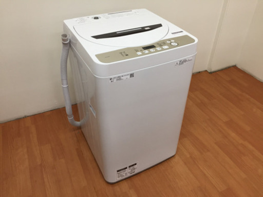 SHARP 全自動洗濯機 6.0kg ES-GE6D-T B01-05
