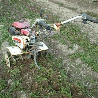三菱製　小型 耕運機