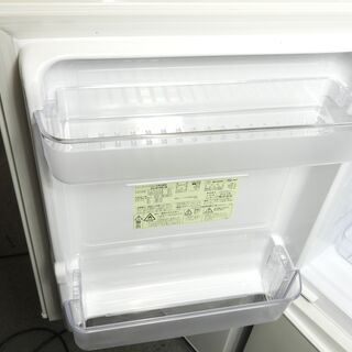 2ドア冷蔵庫(137L) シャープ SJ-D14B-W 2016年製　中古 ★京都市内+隣接地域配達無料☆J0021　 SHARP（シャープ） 中古/LB-SJD14BB/冷蔵庫/2016年モデル/137L/SHARP