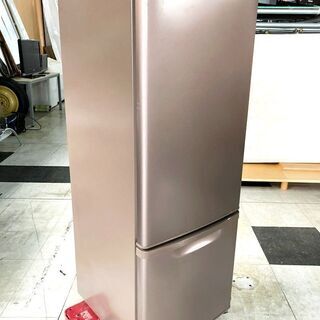札幌近郊 送料無料 2017年製 Panasonic 168L 冷蔵庫 【NR-B179W-T