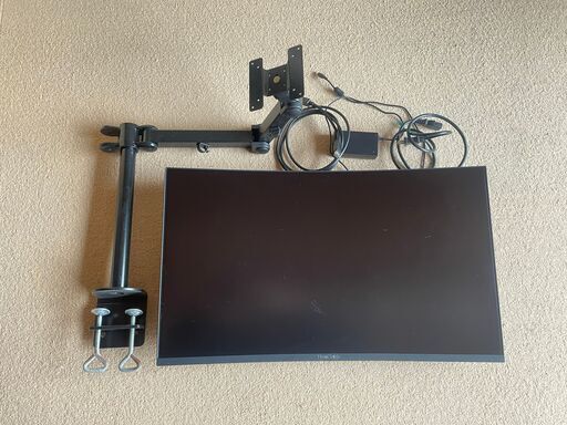 31.5インチ 曲面型 ゲーミングモニタ 165Hz