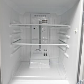 2ドア冷蔵庫(138L) パナソニック NR-B149W-S 2017年製　中古 J0030