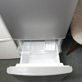 2ドア冷蔵庫(138L) パナソニック NR-B149W-S 2017年製　中古 J0030