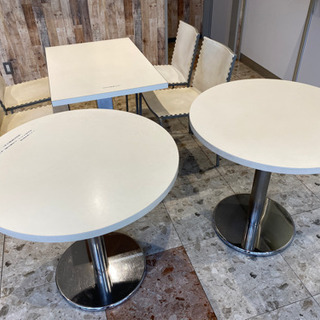 店舗用テーブルと椅子セット／成立しました！