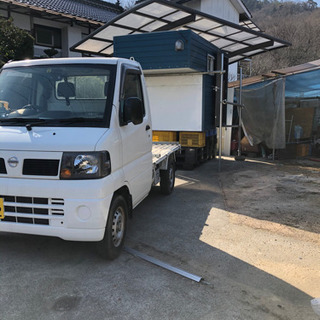 軽トラキャンピングカー　追加画像　切り離し