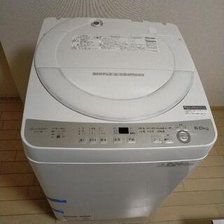 SHARP製　全自動洗濯機　ES-GE6B