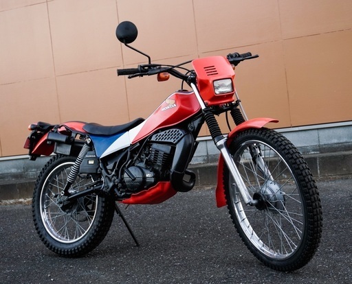 HONDA ホンダ TLM50 トライアル　50cc ２スト オフ車 林道 キャンプ ツーリング タイヤ新品 希少です！！