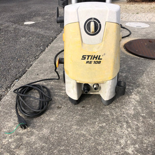 【ネット決済・配送可】	STIHL RE-108 高圧洗浄機