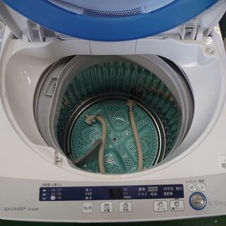 愛品倶楽部 柏店】5.5kg シャープ 洗濯機 ES-GE55P 2014年製