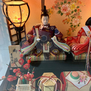 雛人形　3段　オルゴール付き 楽天市場】雛人形 ひな人形 K102 オルゴール付き【三人官女】【五人