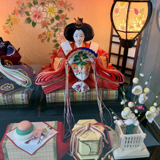 雛人形 オルゴール付き