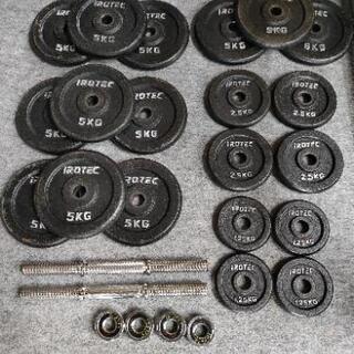 アイロテックダンベル 37.5kg*2 | amidomil.com.br
