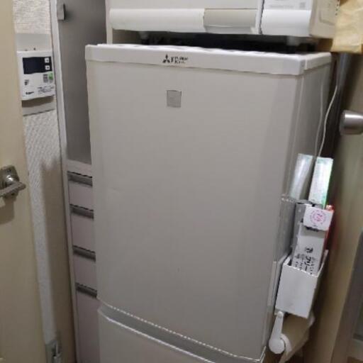 三菱の冷蔵冷凍庫　MR-P15EC 2月15日まで