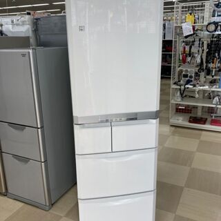 三菱 冷凍冷蔵庫 MR-B42W フローラル 2013年製 5ドア冷蔵庫