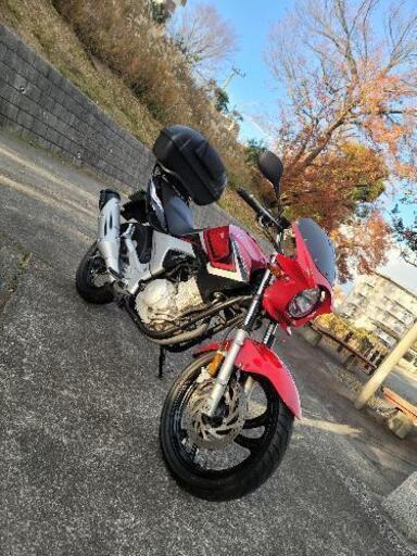 限定!YAMAHA.YBR250レッド！ビキニカウル付★