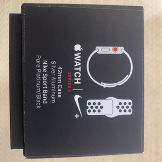 【値下‼️】マスクをしたままで顔認証が可能になります！Apple Watch 3 NIKE42mm GPS+セルラーモデル 希少 値下‼️】マスクをしたままで顔認証が可能になります！Apple Watch 3