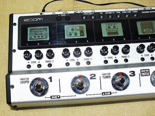 苫小牧バナナ】ZOOM/ズーム ギター用 エフェクター Guitar Effects