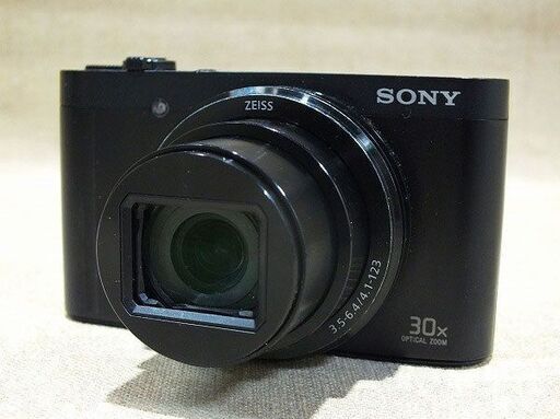【苫小牧バナナ】SONY/ソニー Cyber-shot DSC-WX500 ブラック デジタルスチルカメラ サイバーショット 動作OK ♪