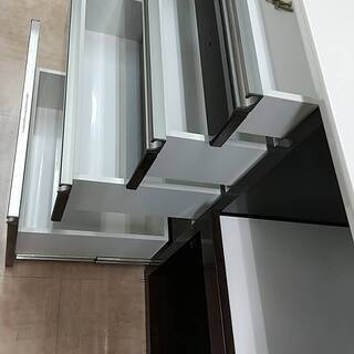 シギヤマ家具　2面レンジボード　ハイカウンター スチームオーブン対応