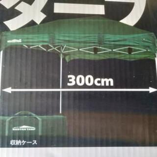 【終了】KANTAN TARP 300　タープテント３Ｍ×Ｍ