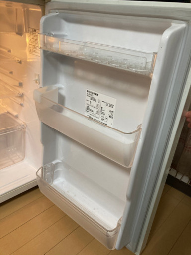 【取引中】無印良品　冷凍冷蔵庫　2/26までに引取り