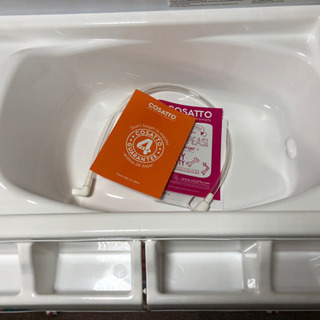 取り引き中)COSATTO コサット おむつ替え台 ベビーバス 多目的収納 - 家具
