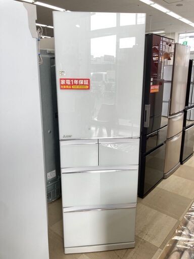 5ドア冷蔵庫 三菱 2018年製 MR-B46C-W