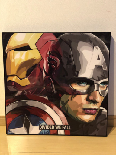 marvel アイアンマン キャプテンアメリカ  正規店購入　Lsize