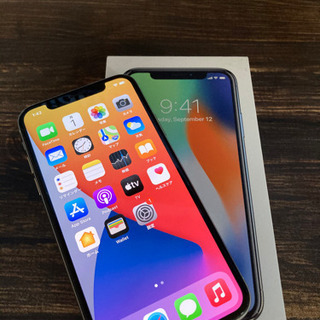 iPhone X 64GB SIMフリー済み